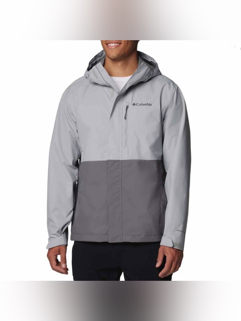 NWOT Columbia Men's Hikebound II
Hiking Rain Jacket Grey/ Charcoal Size XXL